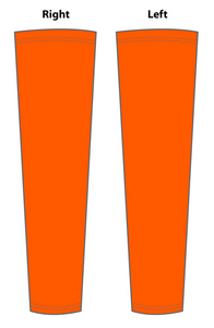 Orange Practice Socks