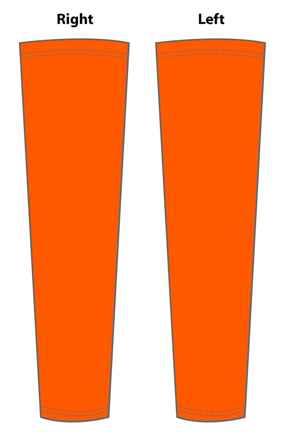 Orange Practice Socks